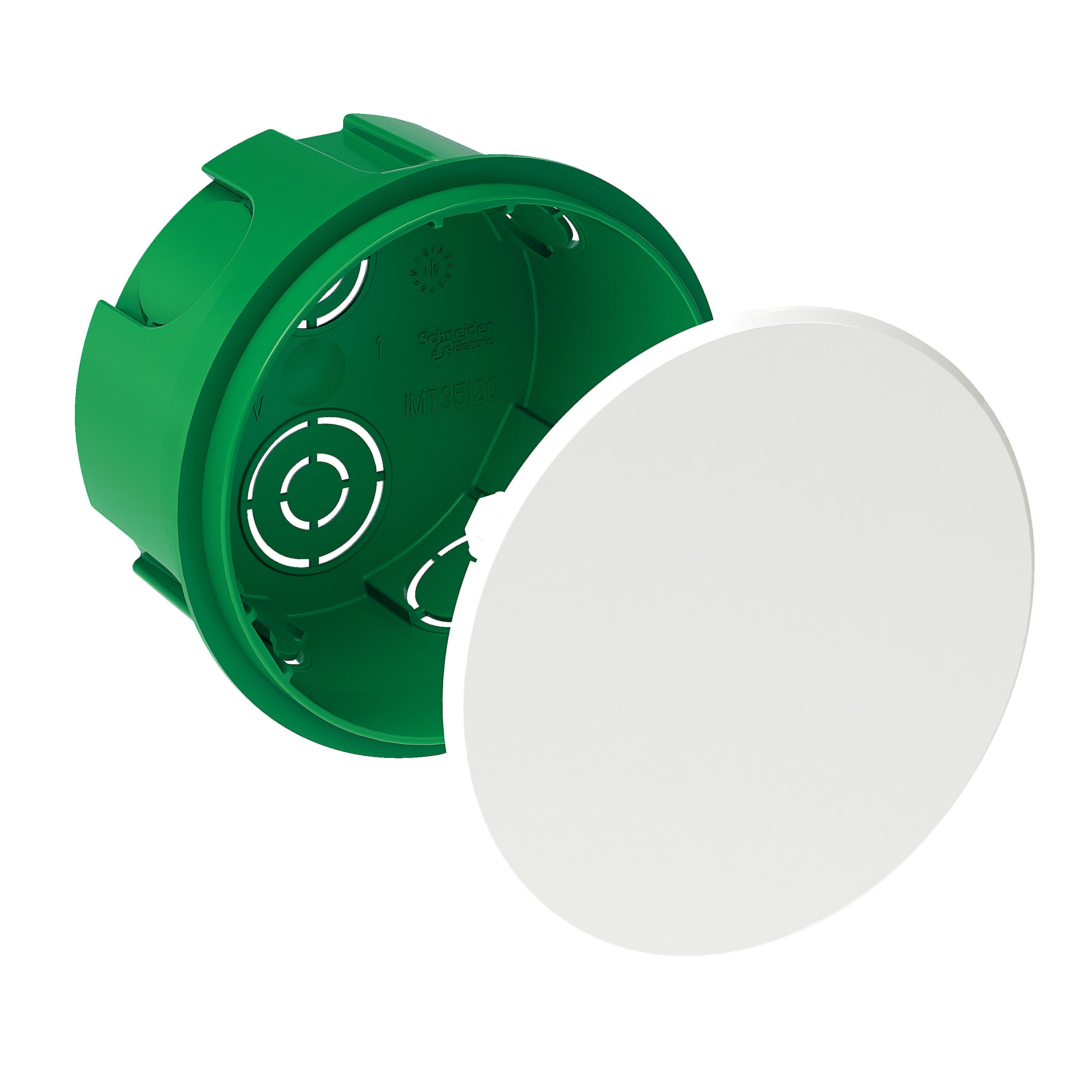 Коробка распределительная 70х40мм для сплошных стен (IMT35120) 	Schneider Electric цена