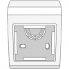 Коробка установочная PDM 45х45 (Мозаик) цена