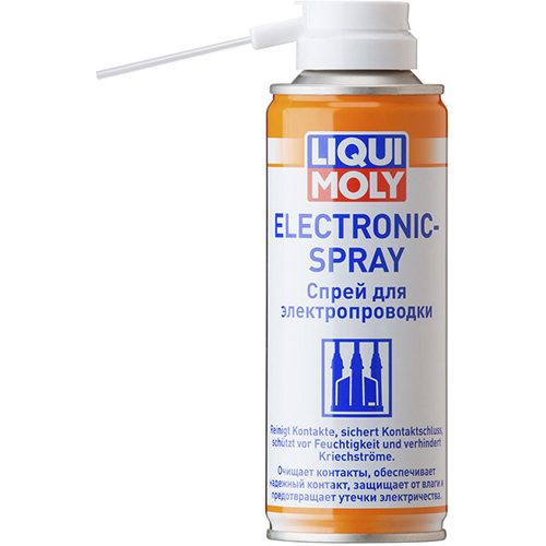 Спрей для электропроводки Electronic-Spray (0,2л) LiquiMoly цена
