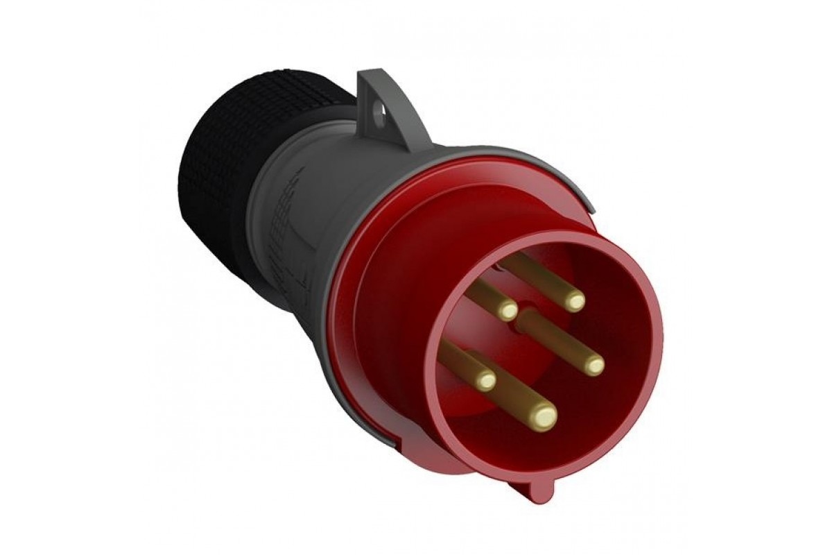 Вилка кабельная 16A 3P+N+E IP44 переносная 415В (416EP6) Easy&Safe цена