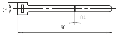 Полоска-пряжка К396 (К396) цена
