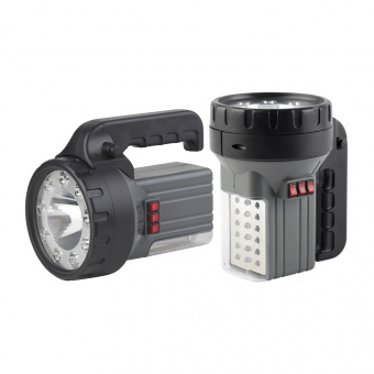 Фонарь FA58M Акку 2Ah, 1W+9+18 LED, ЗУ 220V,  ЭРА  цена