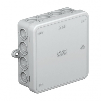 Коробка распаячная A14 100x100x40 степень защиты IP55 цена