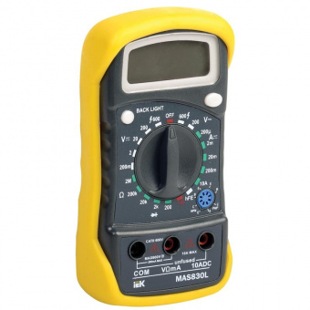 Мультиметр цифровой Master MAS830L IEK цена