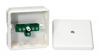 Коробка клеммная 87х87 IP65 белая (IMT36350) цена