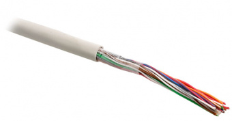 Витая пара неэкранированная U/UTP категория 3 10 пар (24 AWG) одножильный (solid) LSZH нг (C)-HF цена